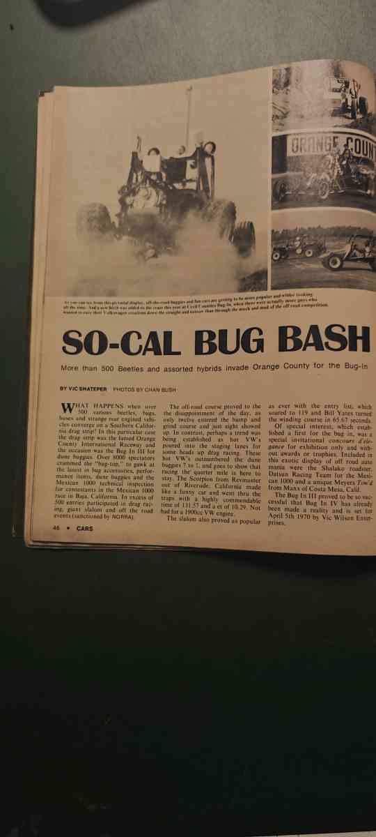 March 1970  HIPERFORMANCE CARS  Ford Mustang Camaro Cougar T - Wayne, New Jersey - FleaMarketBay