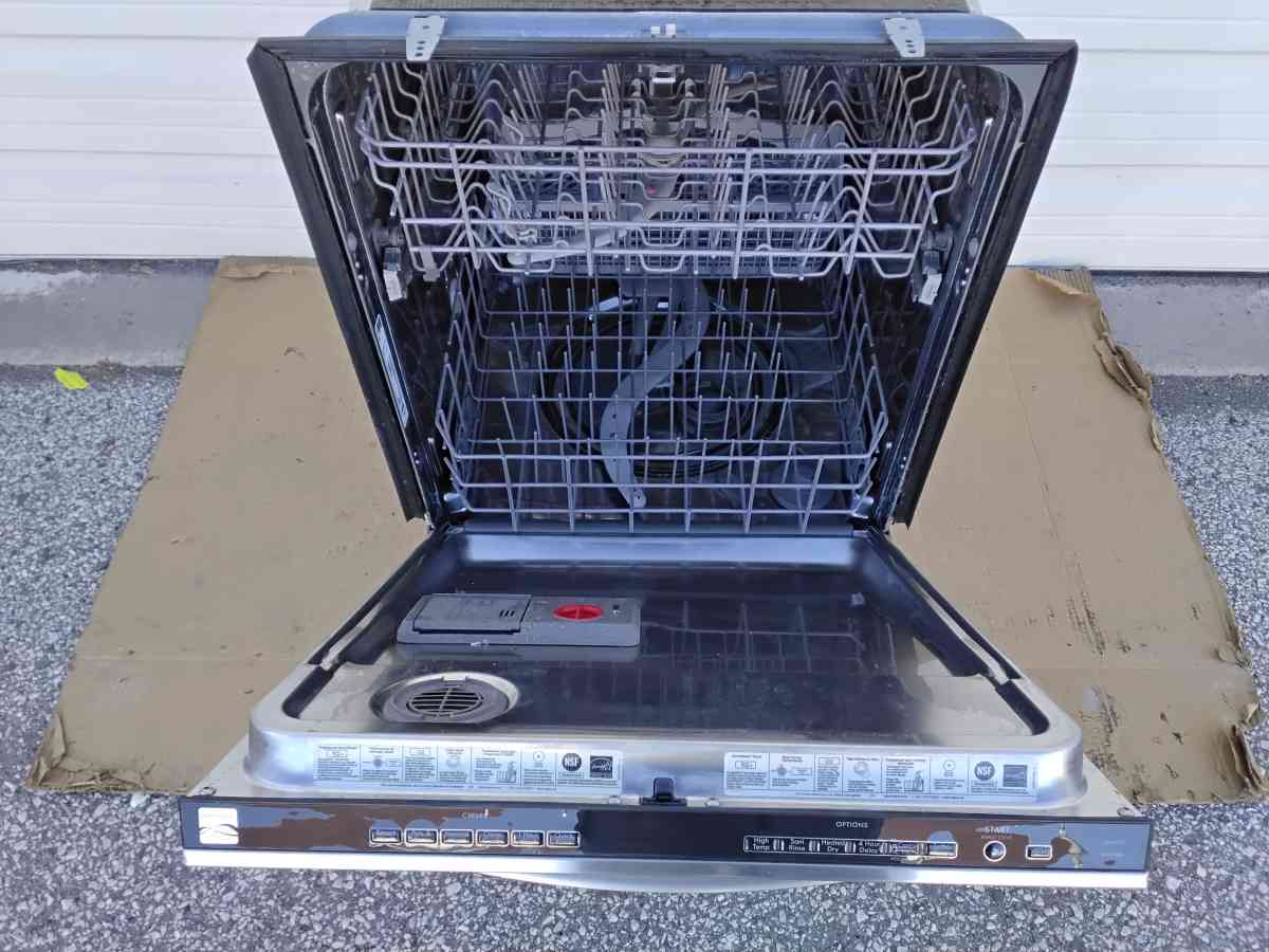 Nice Sears Kenmore Stainless Steel Dishwasher OEM Like New - Williamstown, New Jersey - FleaMarketBay
