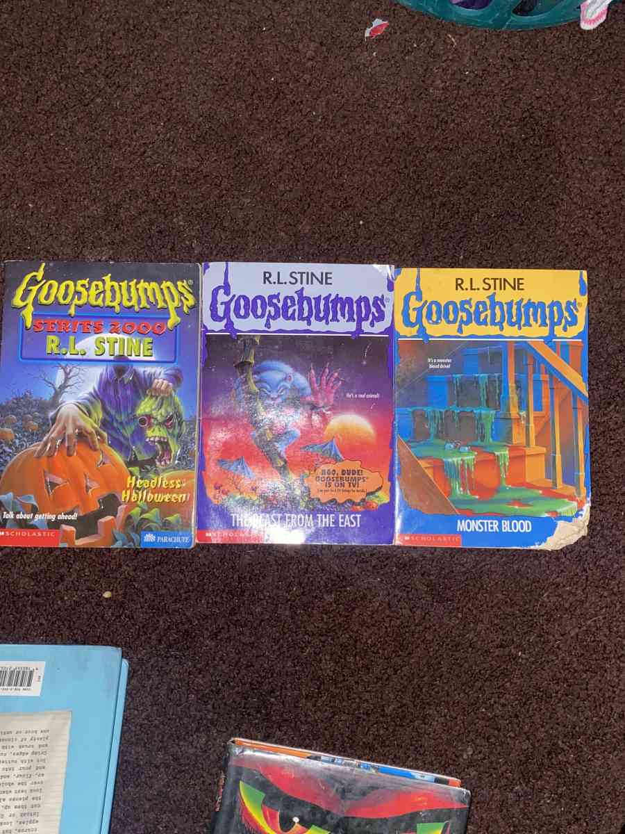 3 Goosebumps Books - Eminence, Kentucky - FleaMarketBay