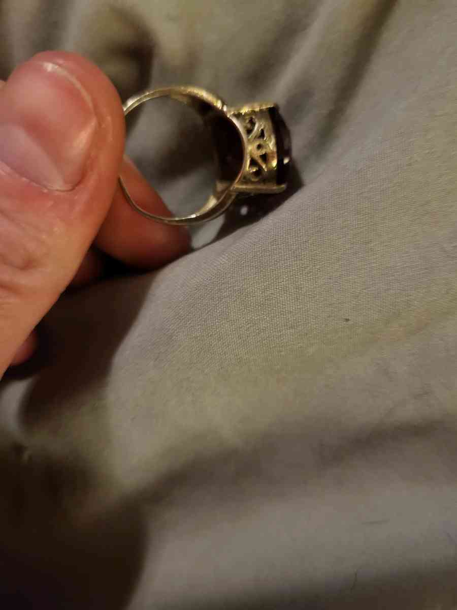 Sterling silver ruby ring - Morrilton, Arkansas - FleaMarketBay