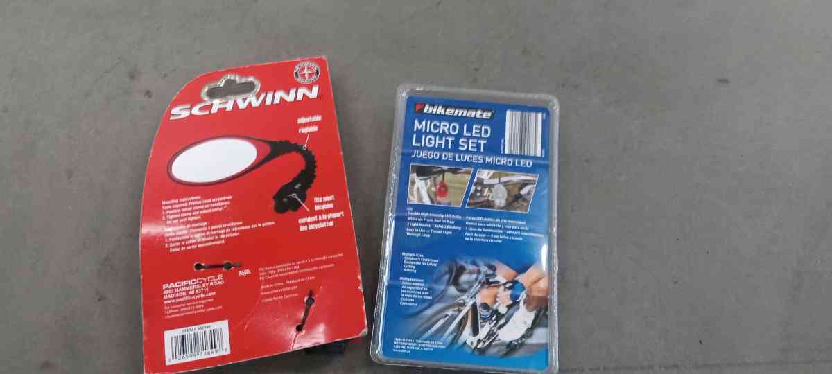 the light type led and the mirror for the bike body - Atherton, California