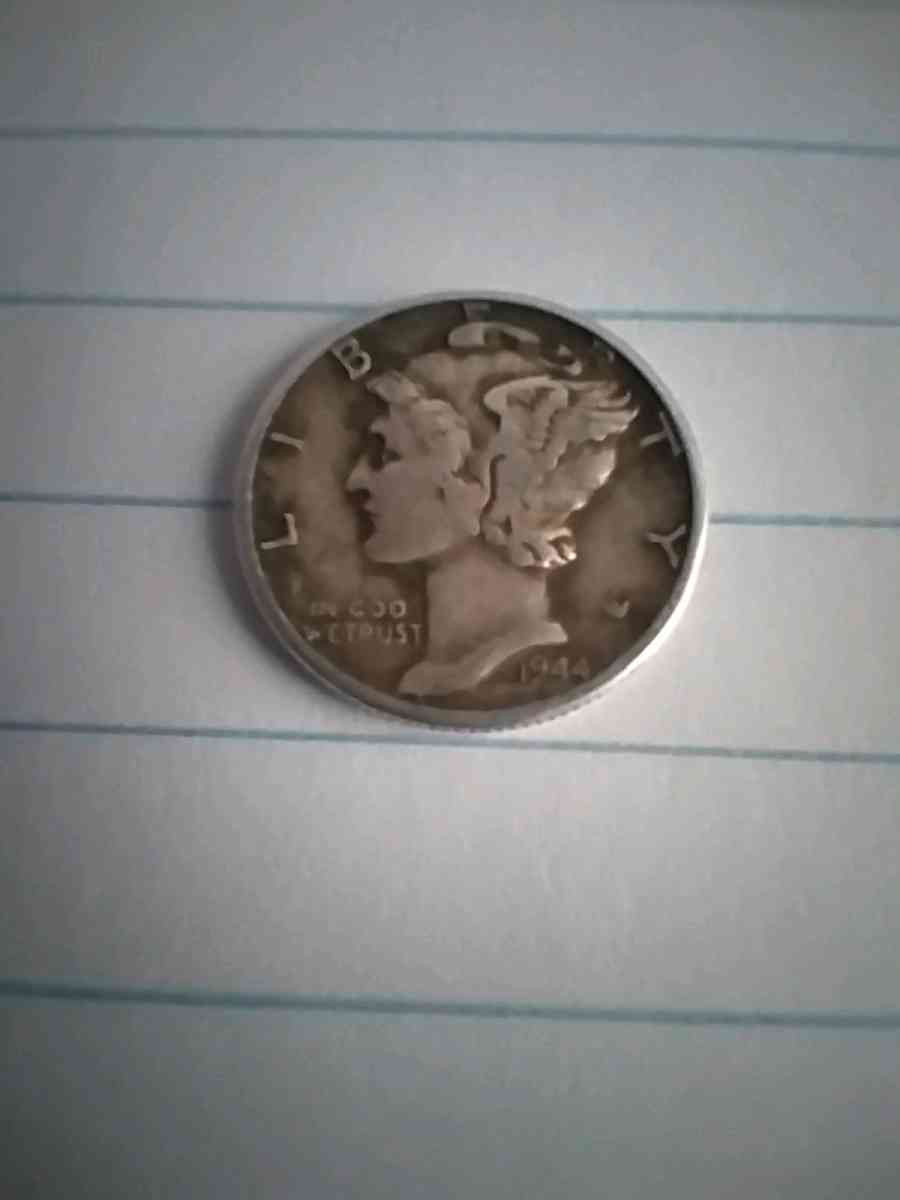 1944 Mercury dime - Jasper, Alabama