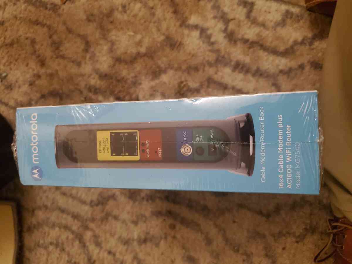 Motorola Modem Router Combo - Cross, South Carolina - FleaMarketBay