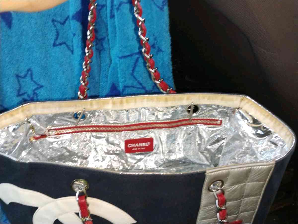 AUTHENTIC CHANEL NO 5 CHOCO BAR TOTE BAG - Birmingham, Alabama - FleaMarketBay