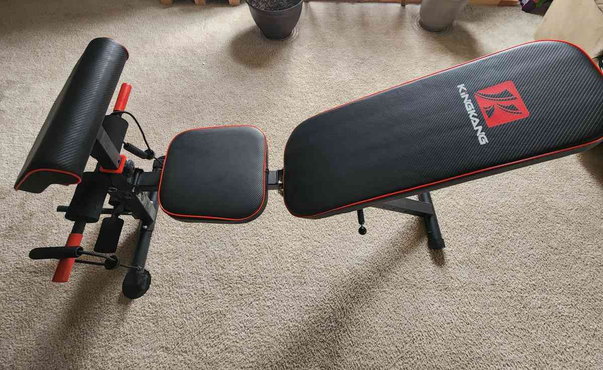 Banco de mancuernas y mesa de pesas plegable - Indianapolis, Indiana - FleaMarketBay