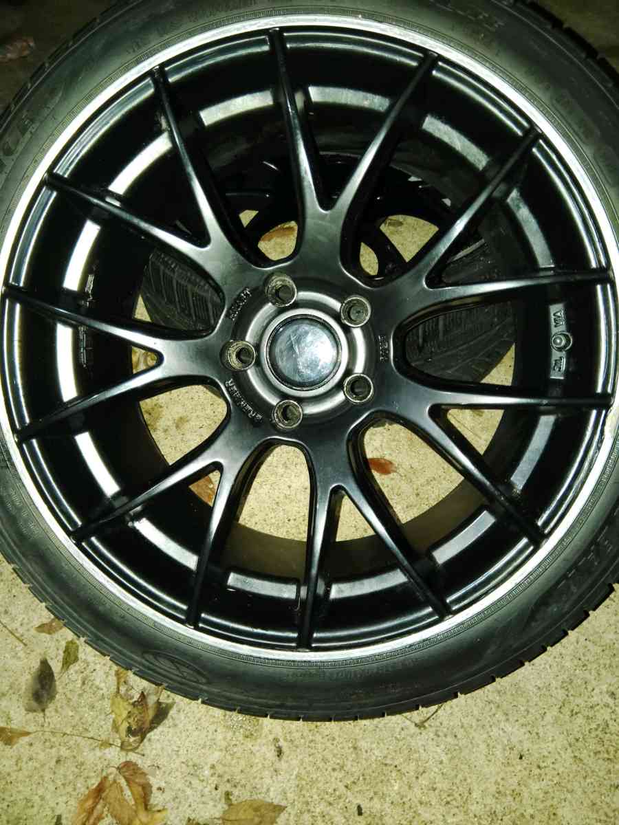 Kraft Breemer 4 Rims with tires - Garland, Texas - FleaMarketBay