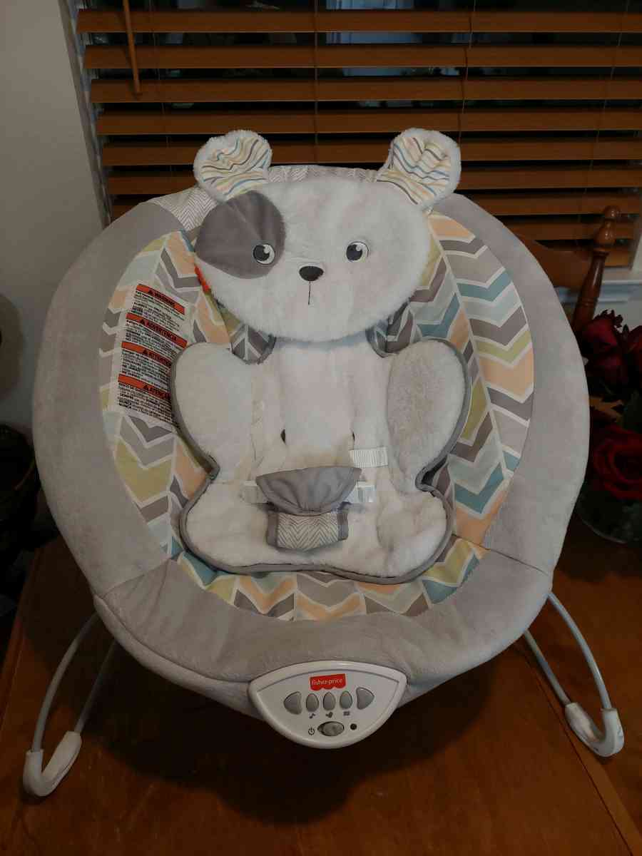 FisherPrice Sweet Snugapuppy Deluxe Bouncer portable bouncin - Austin, Texas - FleaMarketBay