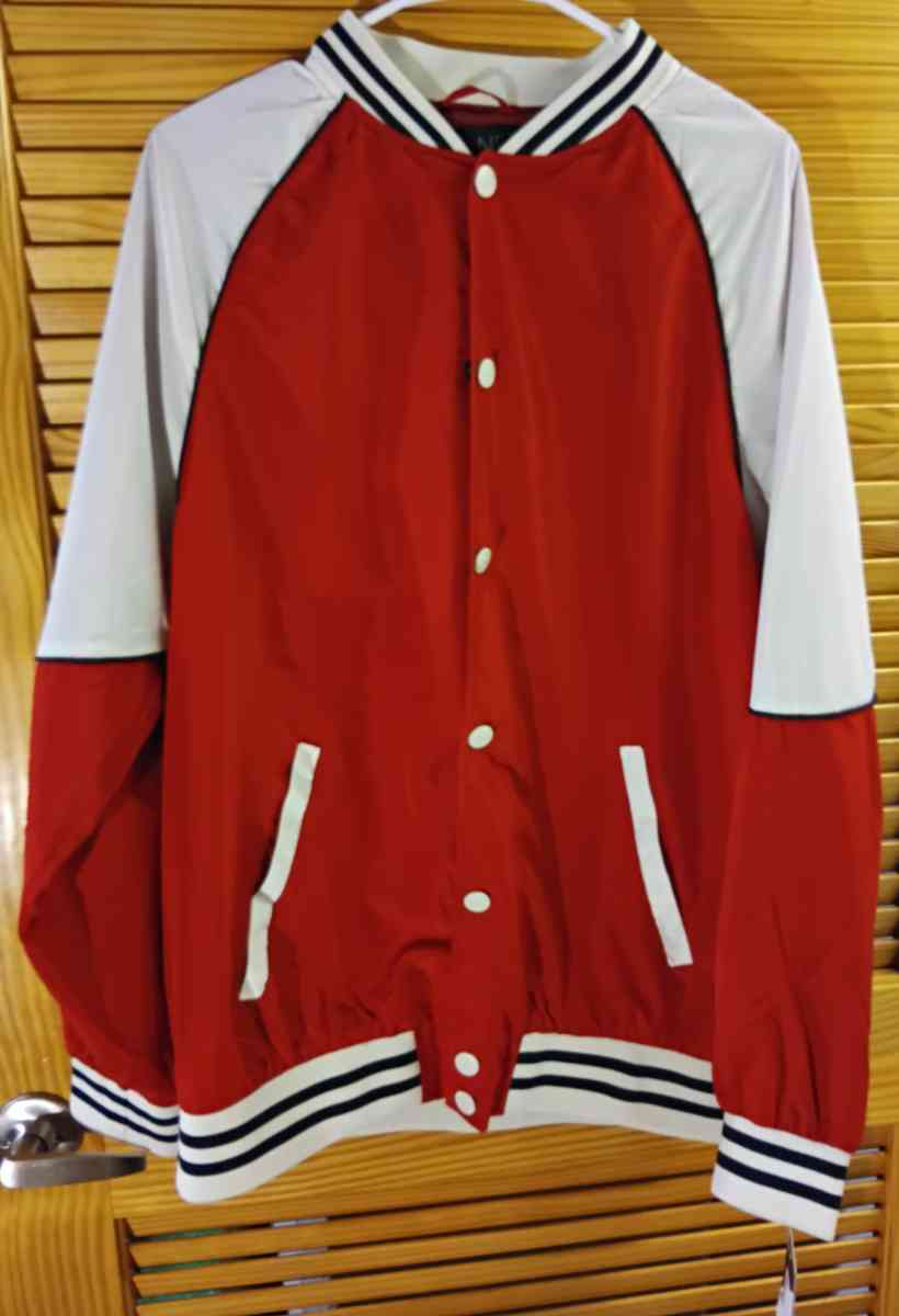 Red Black and White Varsity Jacket - Richmond, Virginia