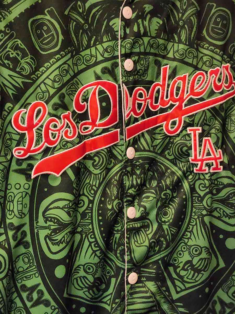 Los dodgers Aztec calendar jersey - Palo Alto, California - FleaMarketBay