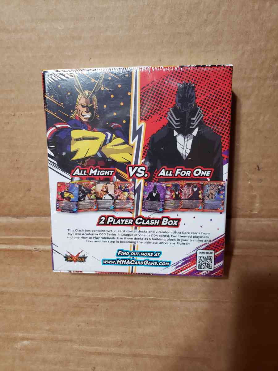 My Hero Academia Card  2 Player Clash Deck NEW - San Antonio, Texas - FleaMarketBay