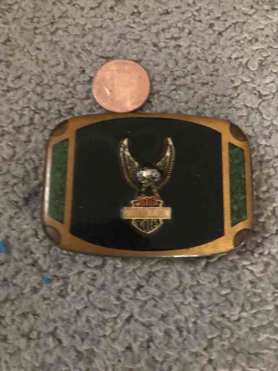 Harley Davidson beltbuckle - Swansea, South Carolina
