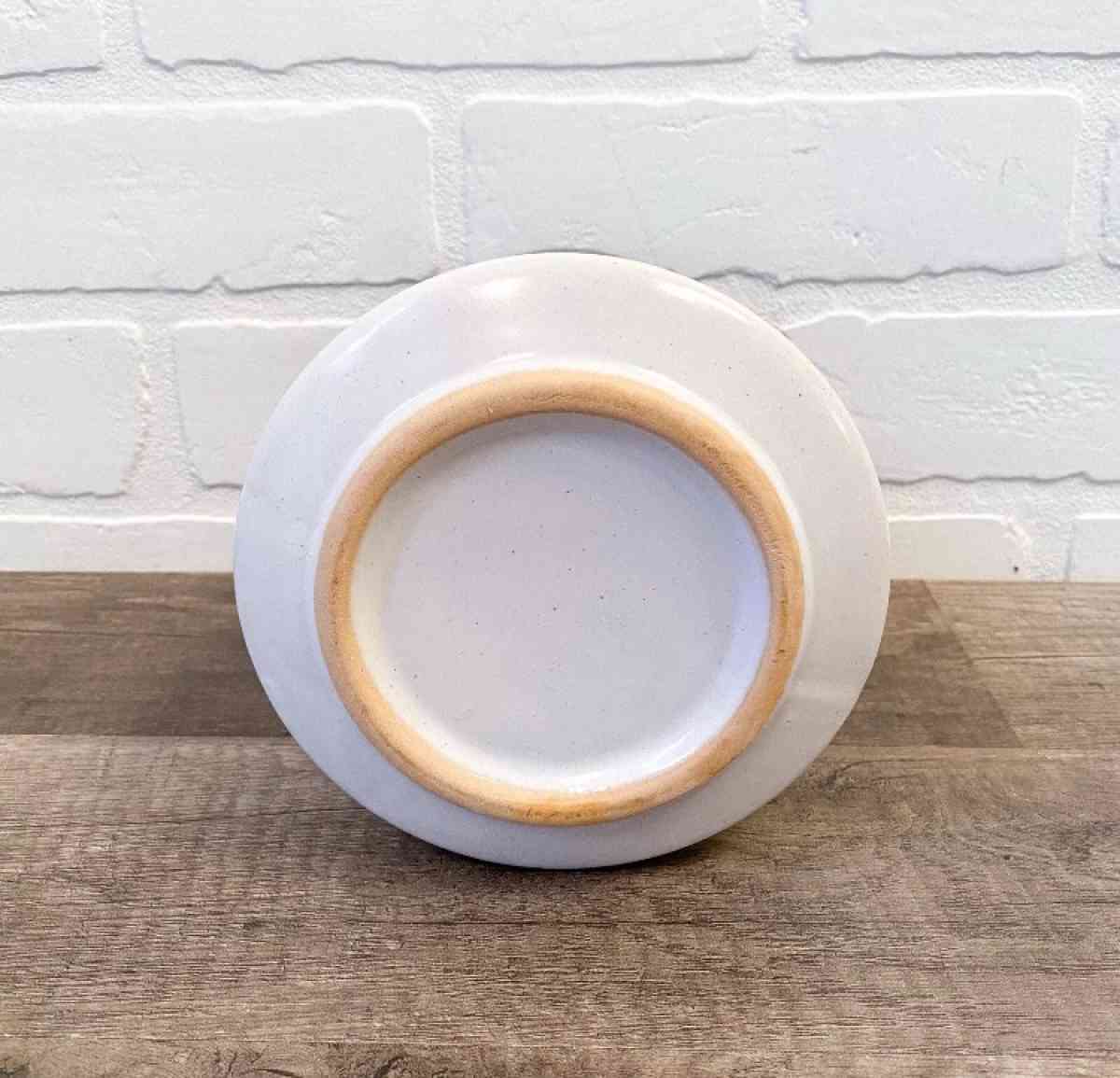 Vintage Kitchen Utensil Holder 70s Retro Kitchen Brown Ivory - Silsbee, Texas - FleaMarketBay