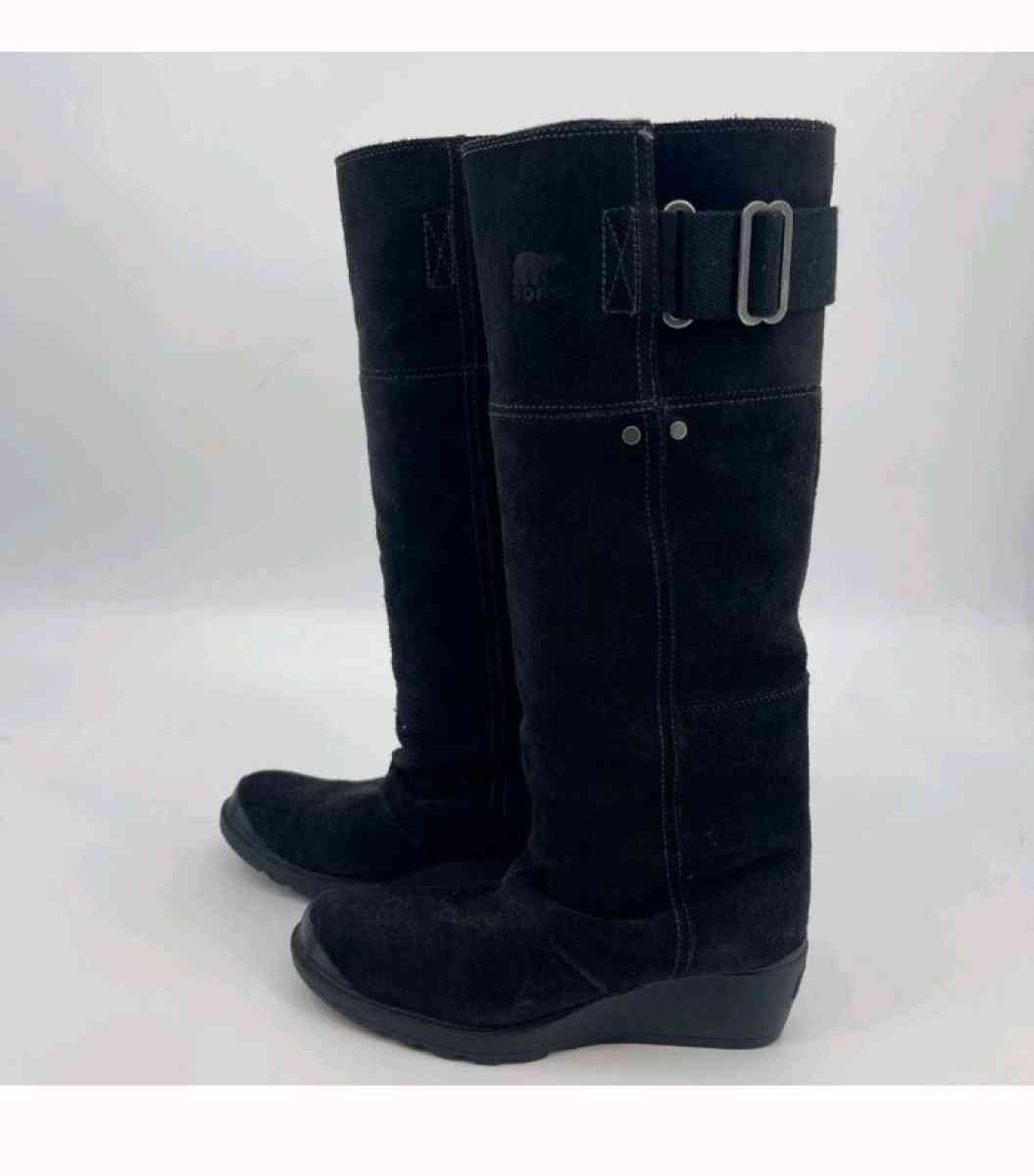 SOREL SUEDE WEDGE BOOTS - Gresham, Oregon - FleaMarketBay