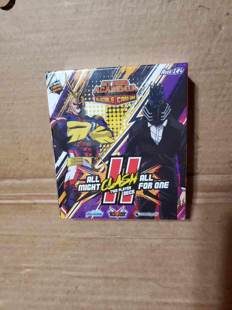My Hero Academia Card  2 Player Clash Deck NEW - San Antonio, Texas