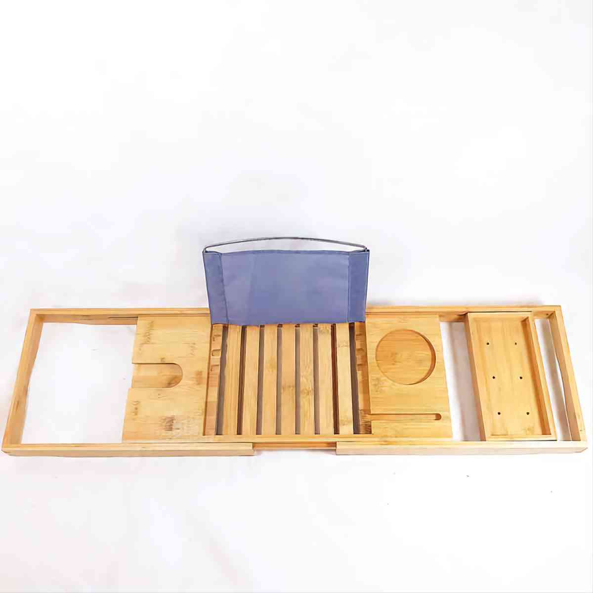 Home It EXPANDABLE Natural BAMBOO BATHTUB TRAY CADDY 27 34 - Pinellas Park, Florida