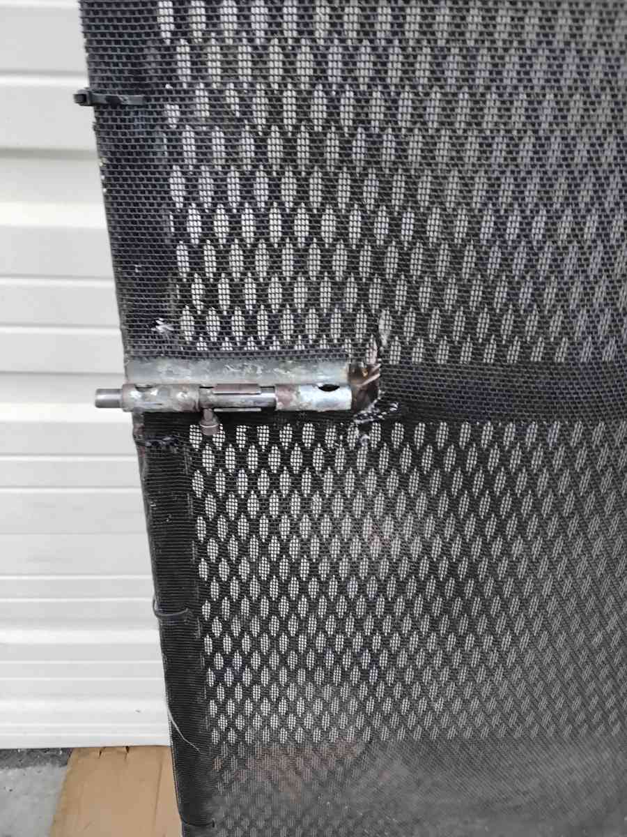 Well Made All Steel Screen Door for Man Door Like New - Williamstown, New Jersey - FleaMarketBay