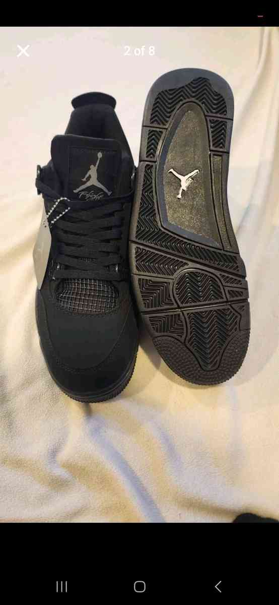 Jordan 4 Black cats size 11 men - Gainesville, Virginia - FleaMarketBay