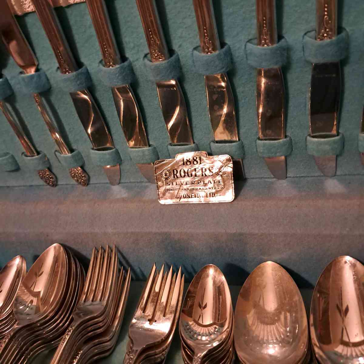 1881 Rogers Oneida Silverware - New Orleans, Louisiana - FleaMarketBay