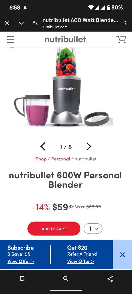 Nutribullet - Tampa, Florida - FleaMarketBay