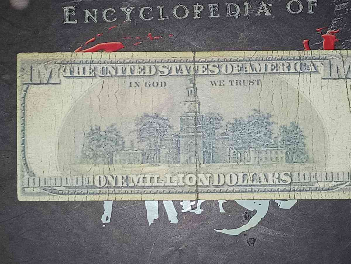 Gold certificate million dollar bill - Butler, Ohio - FleaMarketBay