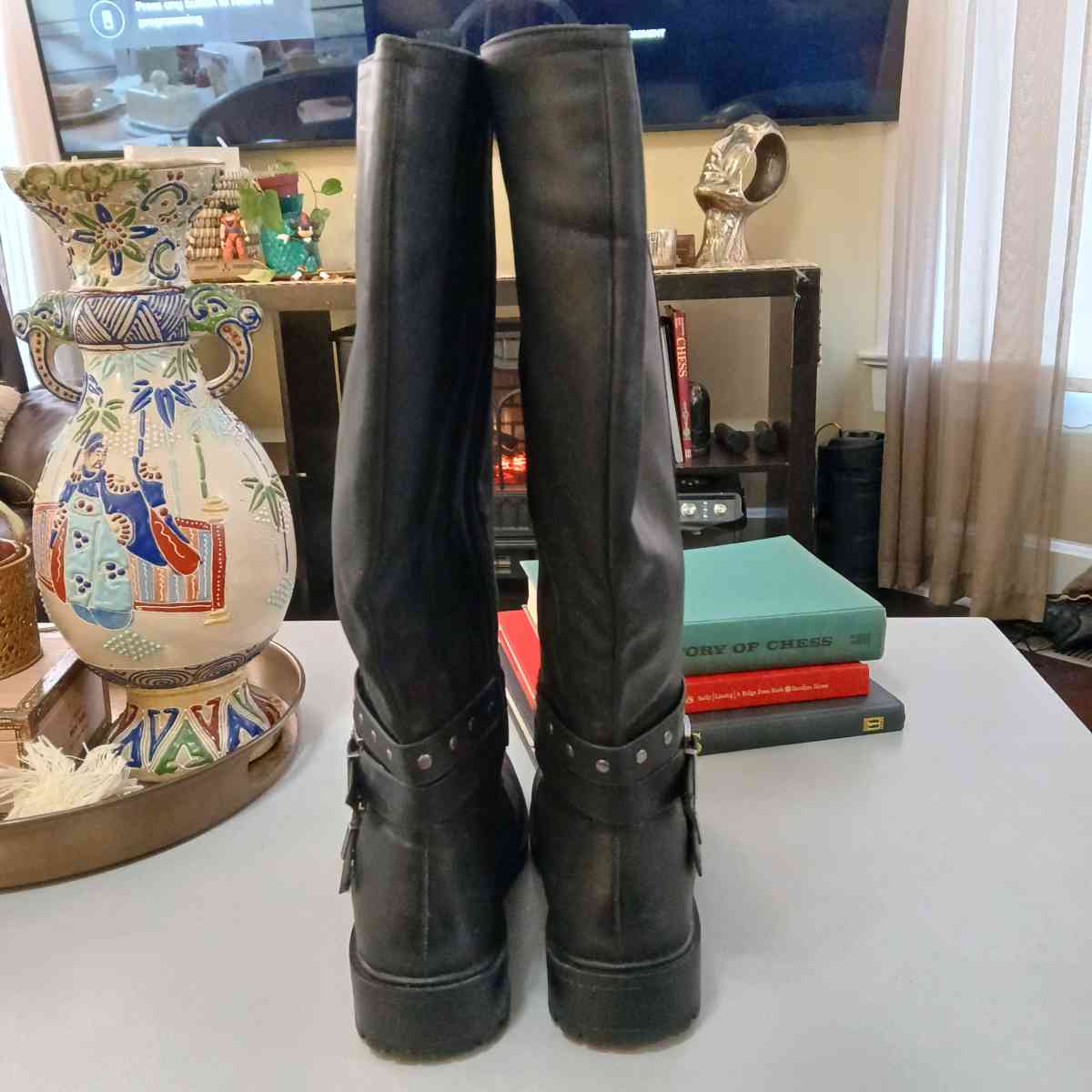 Torrid Buckle detail wide calf boots for Women Size 11ww - Indianapolis, Indiana - FleaMarketBay
