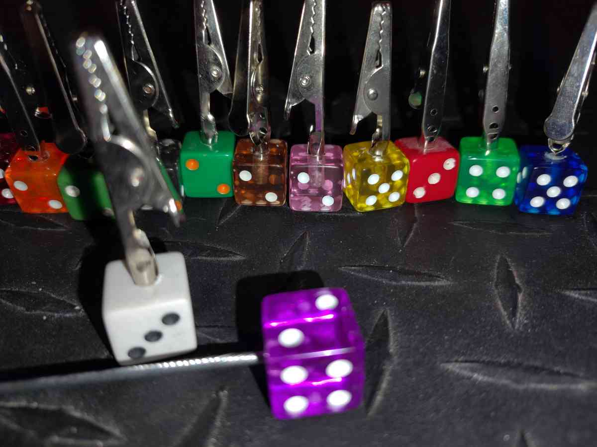 Dice Clips x1 10 or X2 15 bucks - University Place, Washington