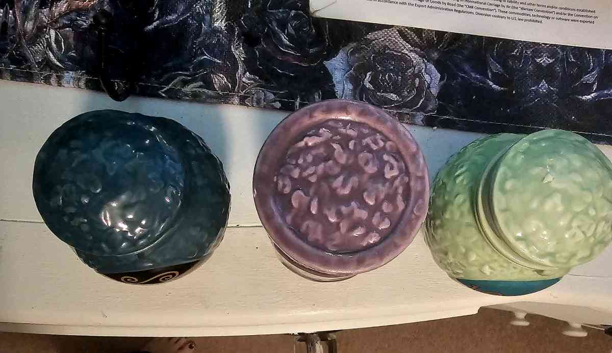 nightmare before christmas  Sallys potion trinket jars - Peachtree City, Georgia - FleaMarketBay