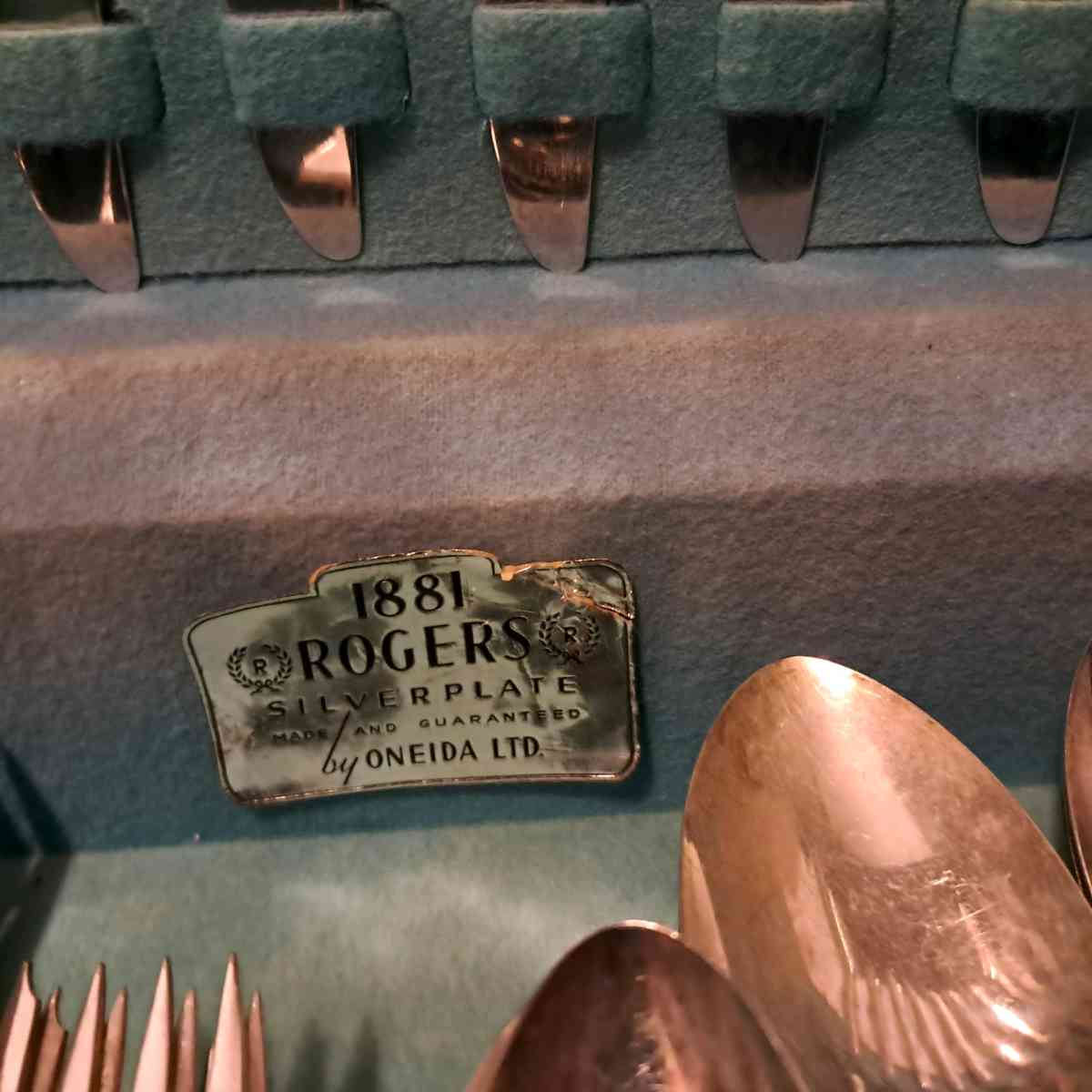 1881 Rogers Oneida Silverware - New Orleans, Louisiana - FleaMarketBay