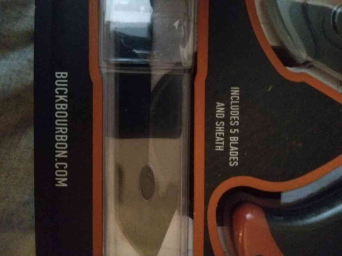 Buck Bourbon Distillers Cut pocket knife - Paragould, Arkansas - FleaMarketBay