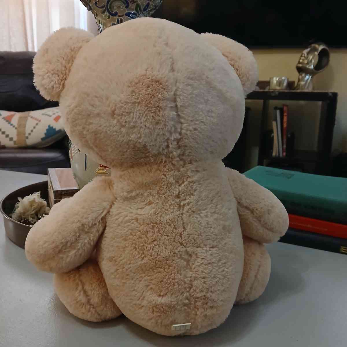 Sitting Teddy Bear with Love Sign 18x12 - Indianapolis, Indiana - FleaMarketBay