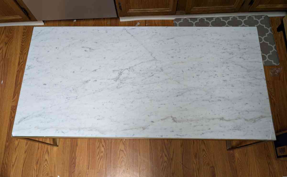 Italian Marble Top Coffee Table - Richfield, Ohio - FleaMarketBay