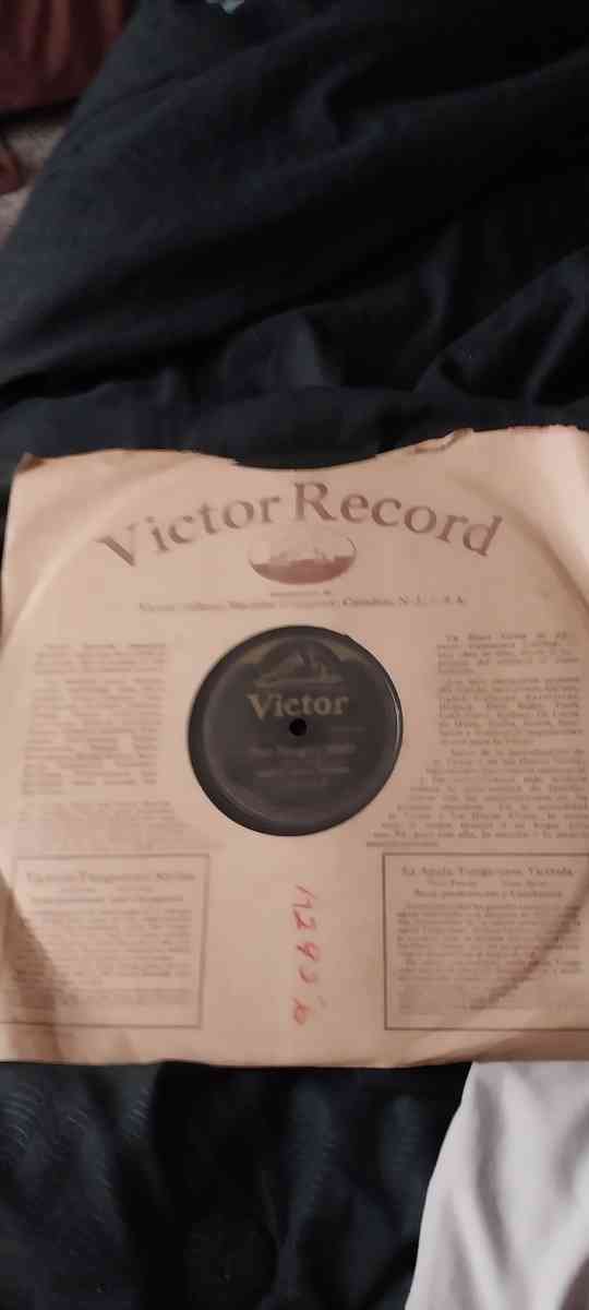 vintage victor record