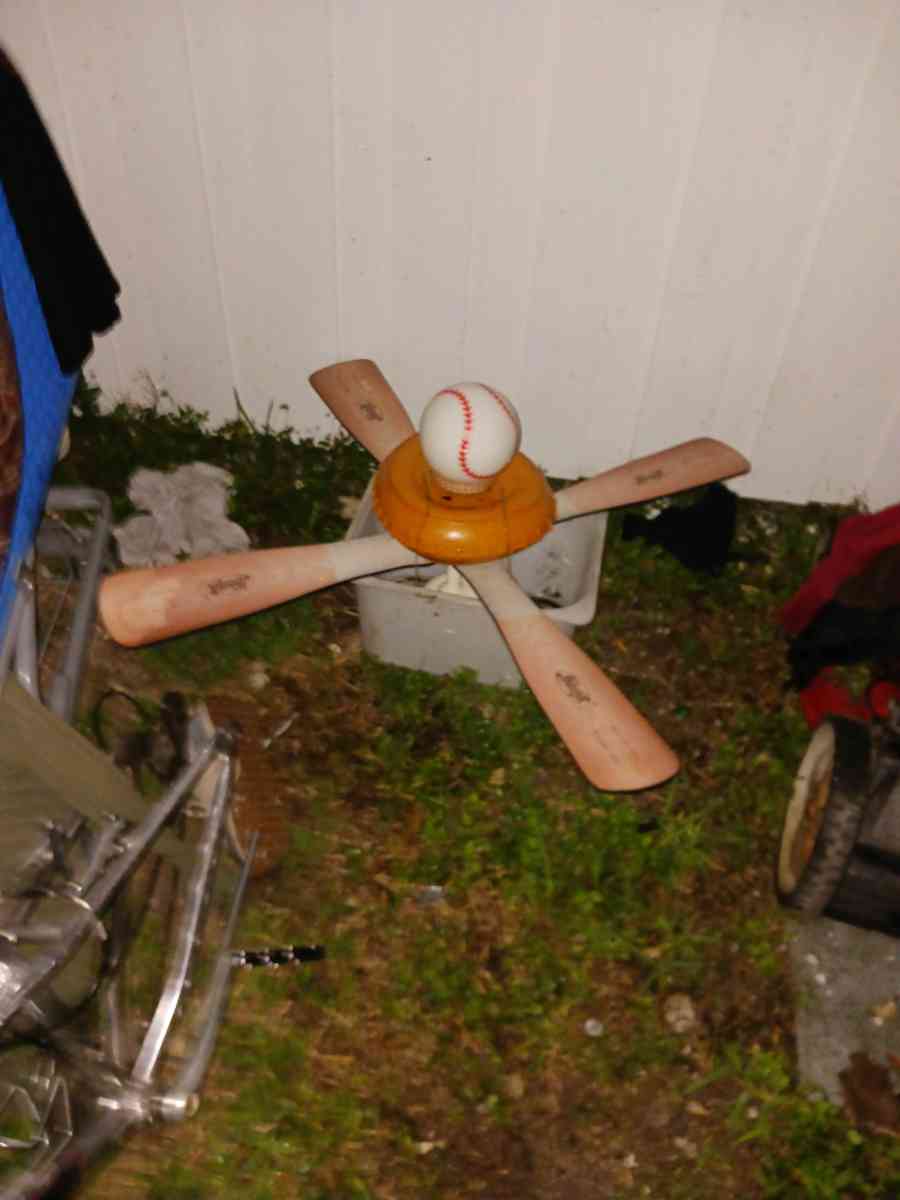 Hunter baseballthemed ceiling fans