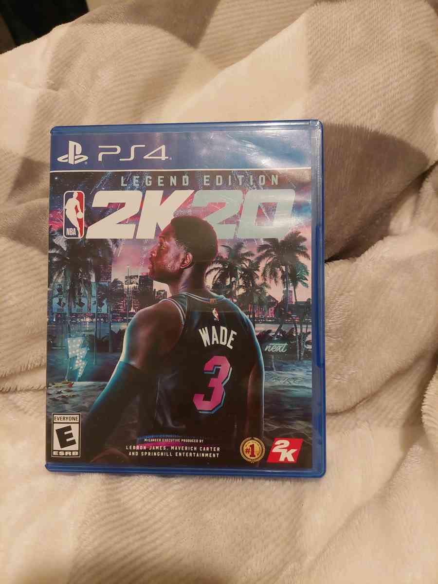 NBA 2K20 Legend Edition  Dwyane Wade  Sony PlayStation 4 PS4