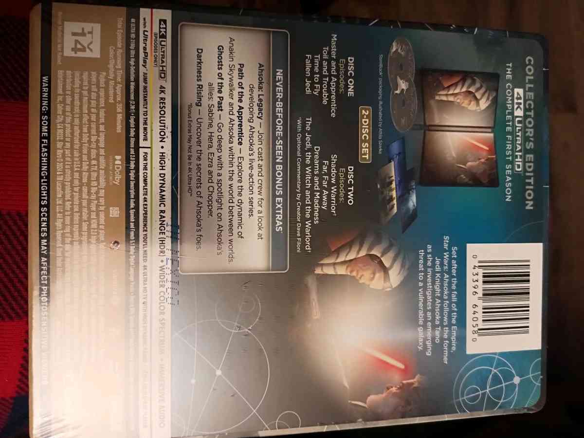 NEW STAR WARS AHSOKA STEEL BOOK - Rochester, New York - FleaMarketBay