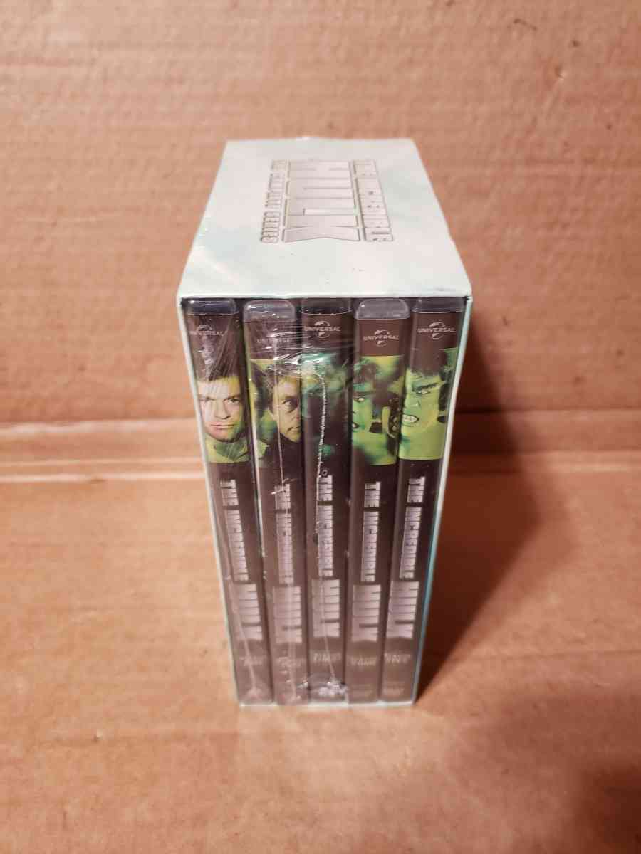 The Incredible Hulk the Complete Series DVD Box Set NEW - San Antonio, Texas - FleaMarketBay