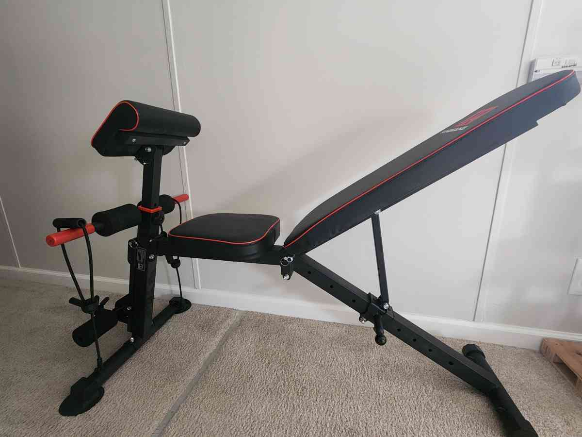 Banco de mancuernas y mesa de pesas plegable - Indianapolis, Indiana
