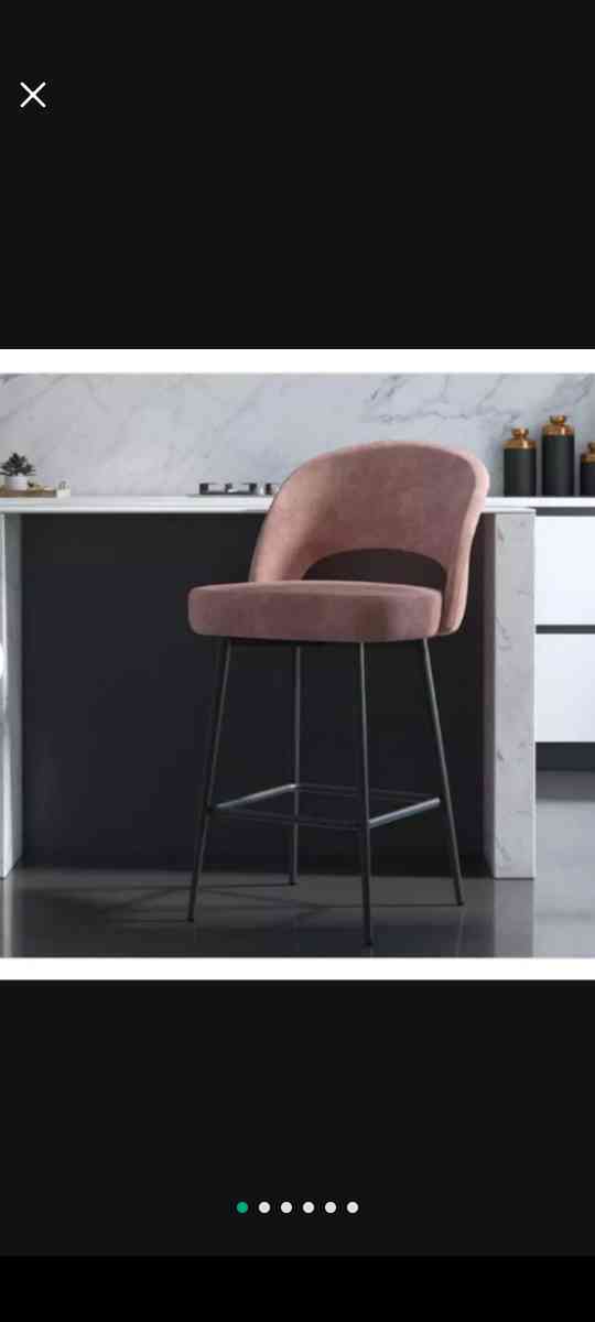 BarStools 2 ROSE Velvet - Victorville, California - FleaMarketBay