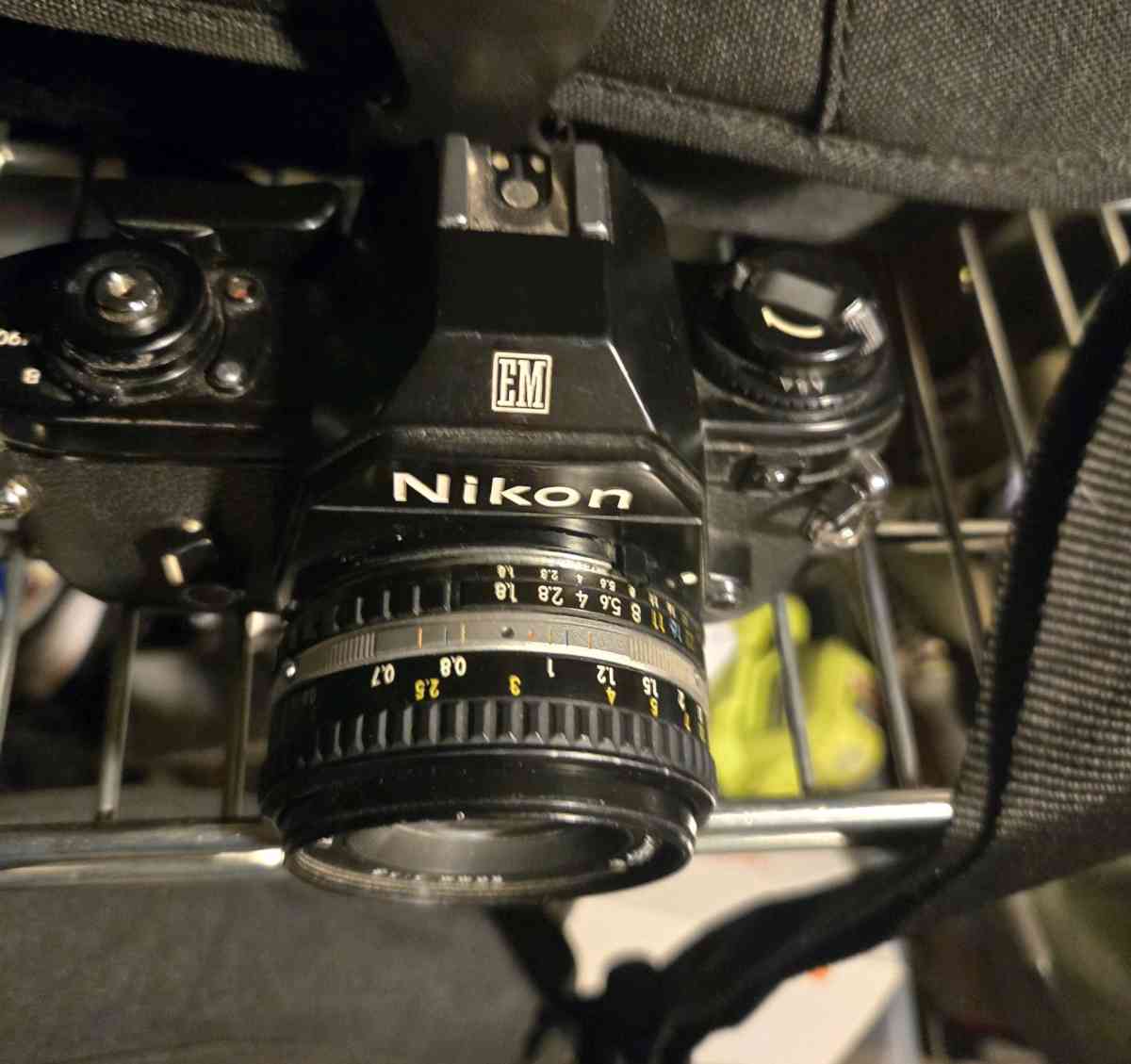 Nikon EM 35MM Film Camera w50MM 18 Nikon Series E Lens  Niko - Long Beach, California - FleaMarketBay