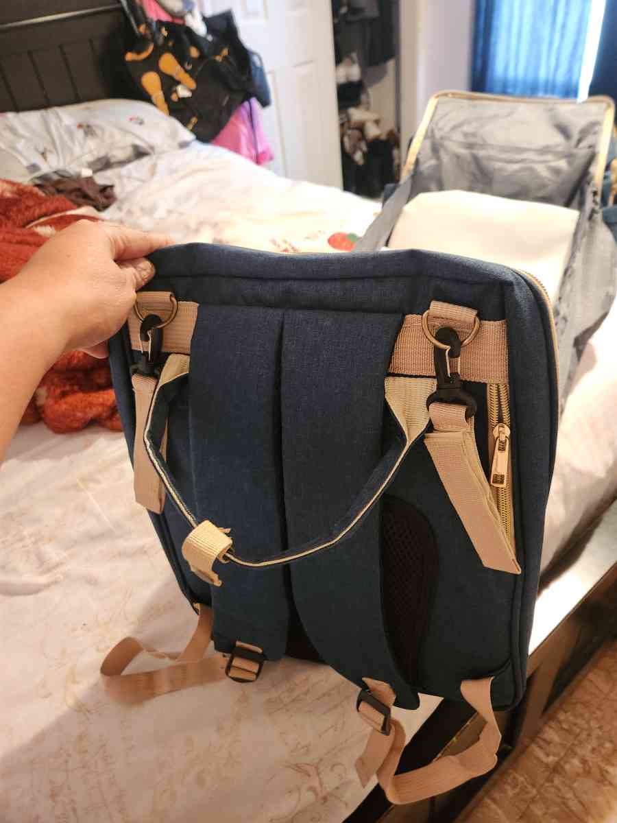 blue diaper backpack - Houston, Texas - FleaMarketBay