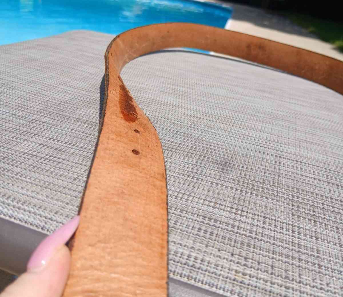 John Deere SpecCast Belt Buckle 40 Inch Leather Belt - Jackson, Michigan - FleaMarketBay