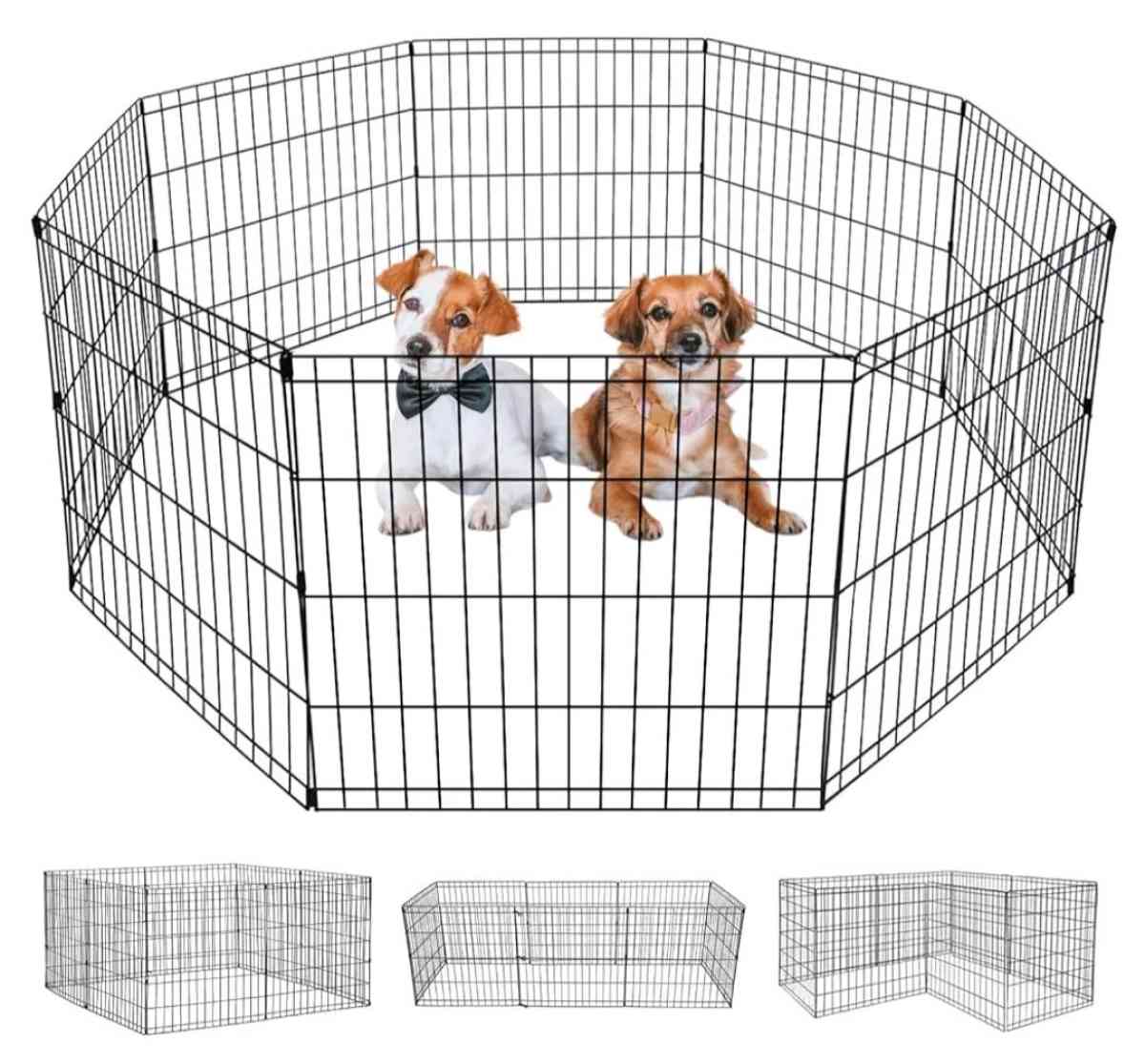 BestPet Dog Pen Dog Playpen Puppy Pet Playpen 8 Panel Indoor - Austin, Texas - FleaMarketBay