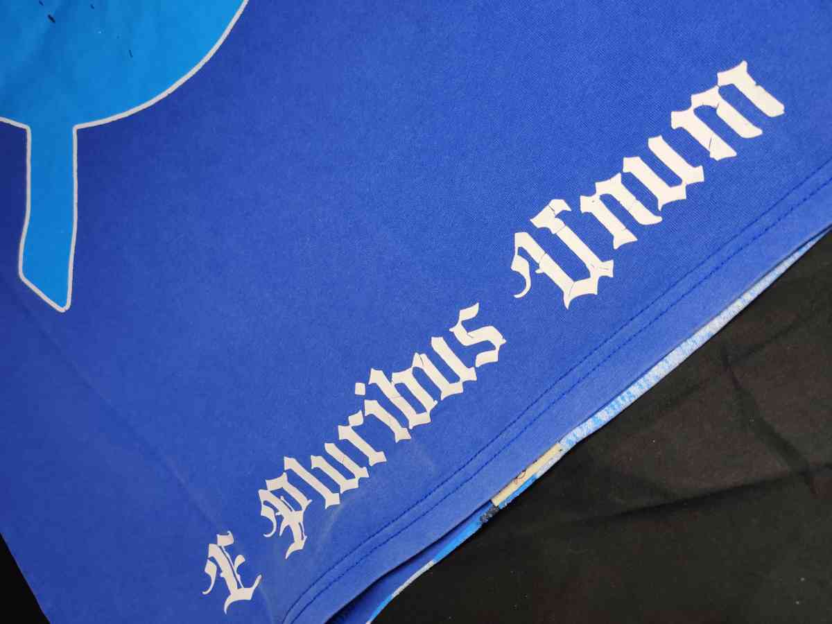 Godspeed Artificial Love TShirt Royal Washed - Union, New Jersey - FleaMarketBay