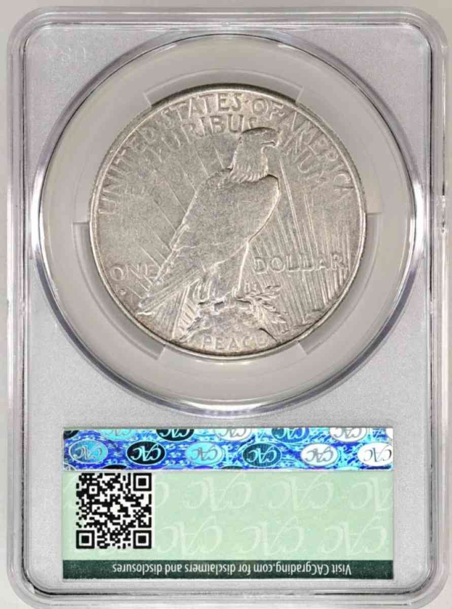 1928 S Peace Silver Dollar - Camden, New Jersey - FleaMarketBay