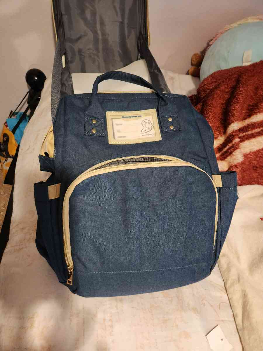 blue diaper backpack - Houston, Texas