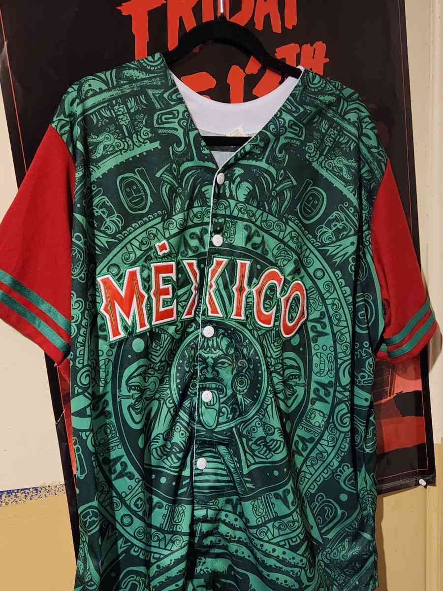 Mexico Aztec calendar jersey - Palo Alto, California - FleaMarketBay