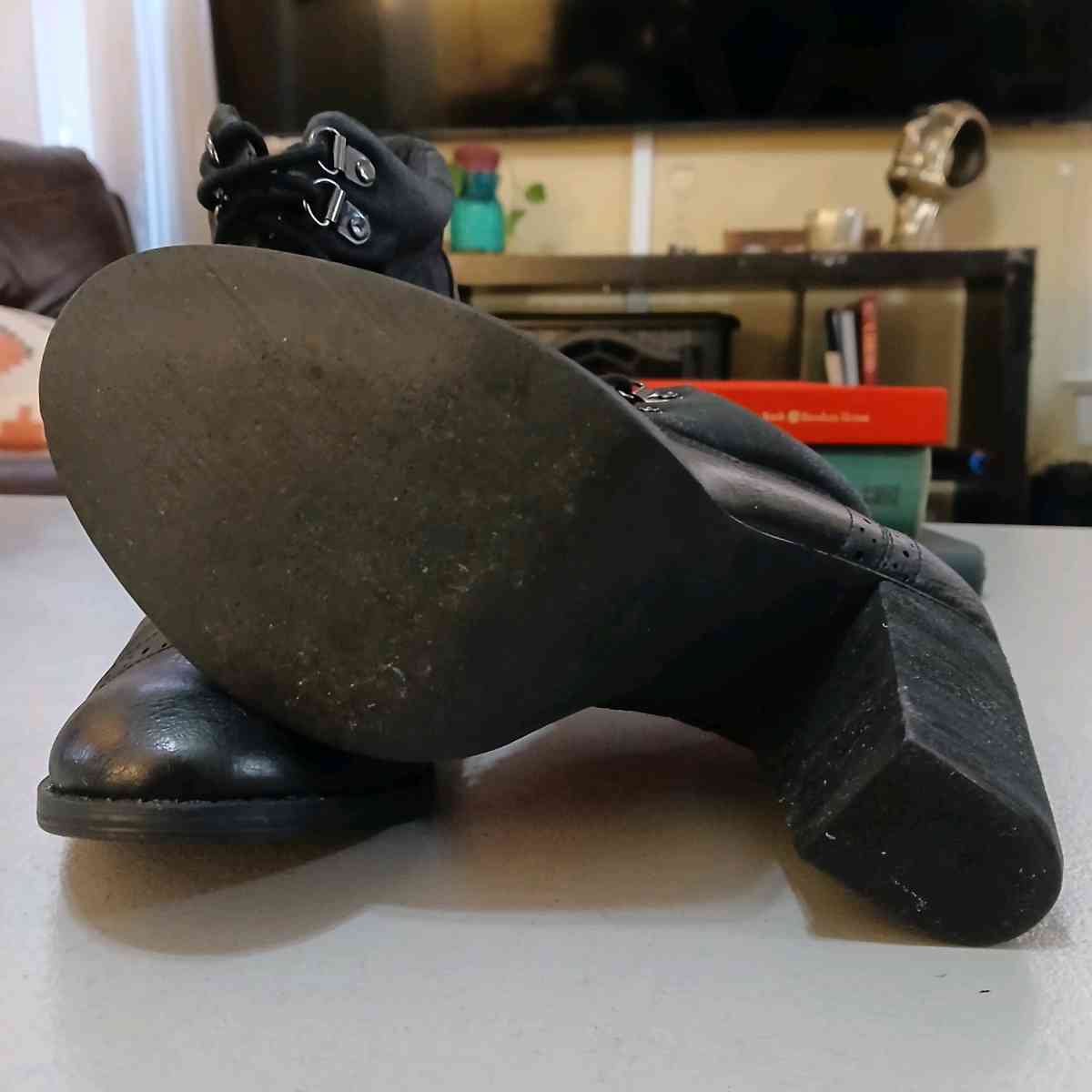 Not Rated Black Ankle Boots for Women Size 8 - Indianapolis, Indiana - FleaMarketBay