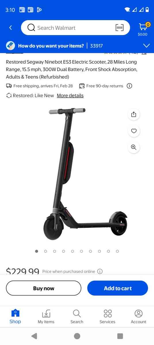 Segway ninebot electric scooter - North Fort Myers, Florida - FleaMarketBay