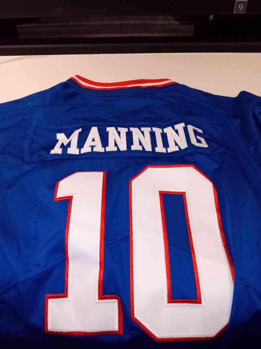 BRAND NEW QB MANNING AUTHENTIC NIKE STITCHED JERSEY SIZE L - Staten Island, New York