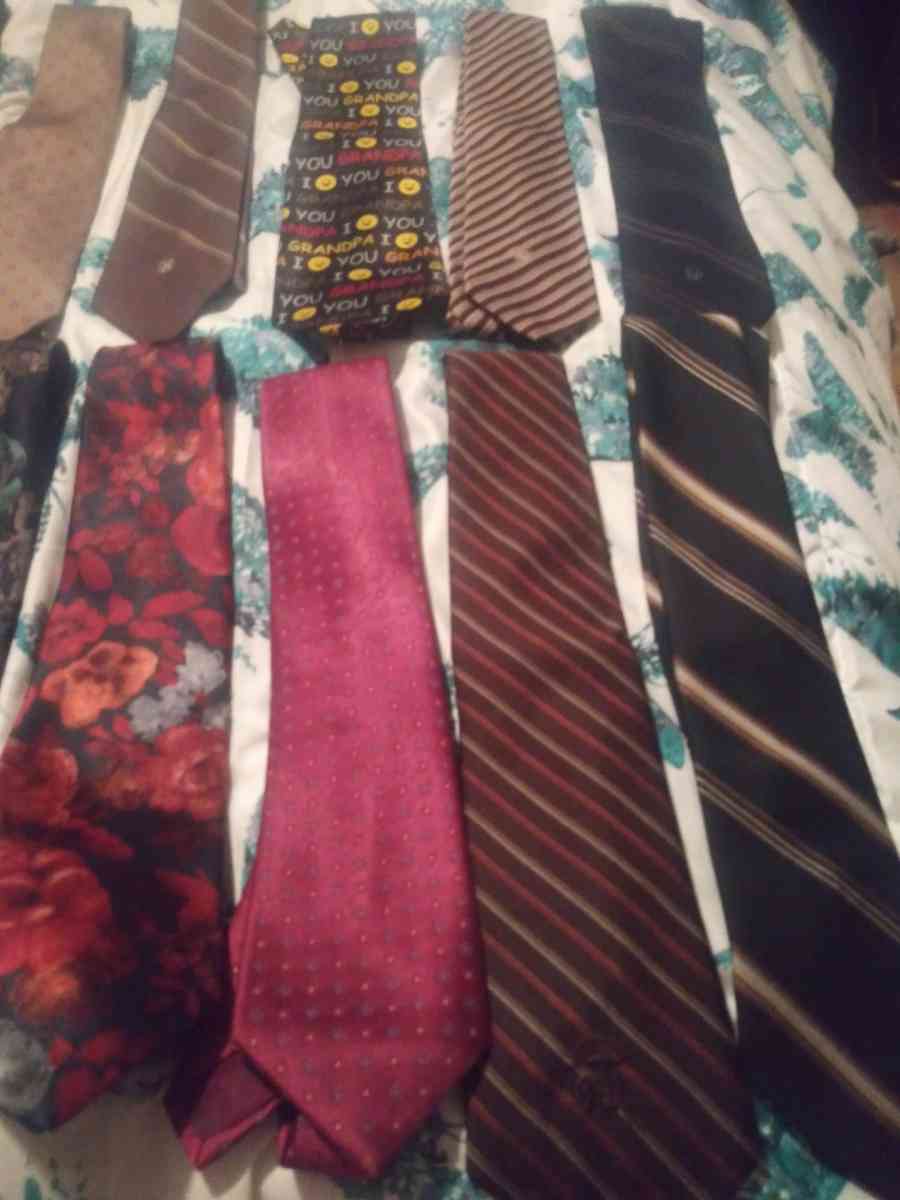 mens ties - Plantersville, Texas - FleaMarketBay